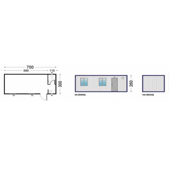 Standart Konteyner PK 204 Konteyner 