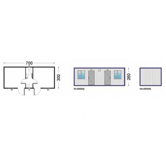 Standart Konteyner PK 303 Konteyner 